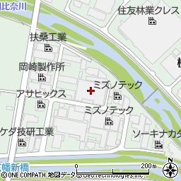 石川プレス工業株式会社　藤枝工場周辺の地図