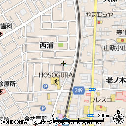 京都府宇治市小倉町西浦54-31周辺の地図
