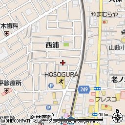 京都府宇治市小倉町西浦52-31周辺の地図