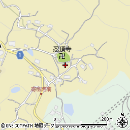 大阪府茨木市忍頂寺258周辺の地図