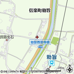 滋賀県甲賀市信楽町勅旨1428周辺の地図