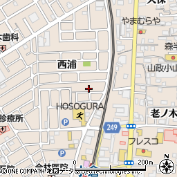 京都府宇治市小倉町西浦54-32周辺の地図