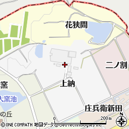 〒479-0012 愛知県常滑市上納の地図