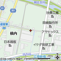 静岡県藤枝市横内866周辺の地図