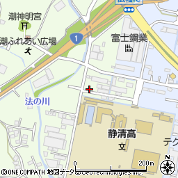 静岡県藤枝市潮55周辺の地図