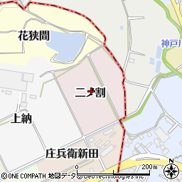〒479-0013 愛知県常滑市二ノ割の地図