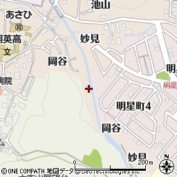 京都府宇治市莵道妙見12-5周辺の地図