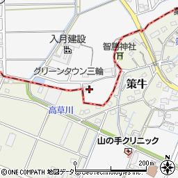静岡県藤枝市岡部町三輪1235-31周辺の地図