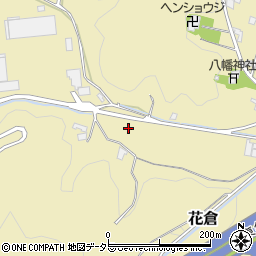 静岡県藤枝市花倉267周辺の地図