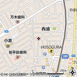 京都府宇治市小倉町西浦36-35周辺の地図