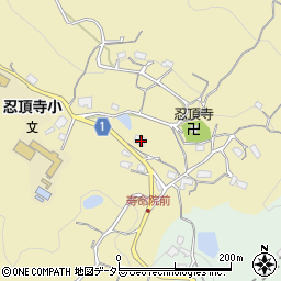 大阪府茨木市忍頂寺227周辺の地図