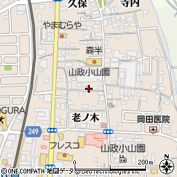 京都府宇治市小倉町久保101周辺の地図