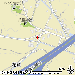 静岡県藤枝市花倉113周辺の地図