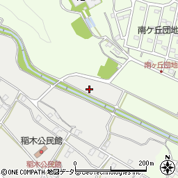 愛知県新城市稲木大洞前周辺の地図