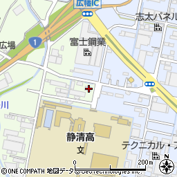 静岡県藤枝市潮66周辺の地図