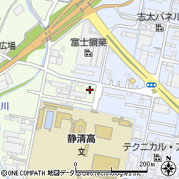 静岡県藤枝市潮66周辺の地図