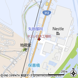 ネスレ日本工場前周辺の地図