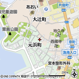 島根県浜田市元浜町209-7周辺の地図