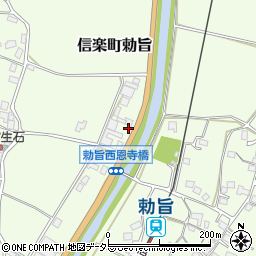 滋賀県甲賀市信楽町勅旨1427周辺の地図