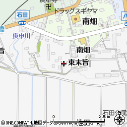 愛知県新城市石田東末旨25周辺の地図
