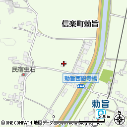 滋賀県甲賀市信楽町勅旨1430周辺の地図