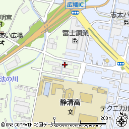 静岡県藤枝市潮64-2周辺の地図