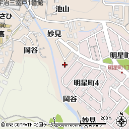 京都府宇治市莵道妙見9-35周辺の地図