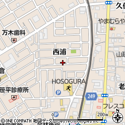 京都府宇治市小倉町西浦33-34周辺の地図