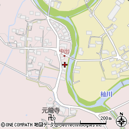 滋賀県甲賀市甲賀町滝557周辺の地図