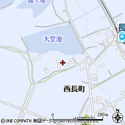 兵庫県加西市西長町499周辺の地図