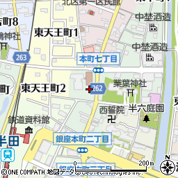 中川化粧品店周辺の地図