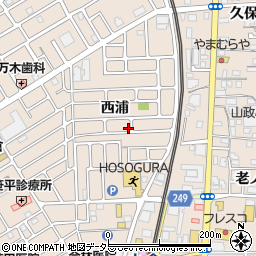 京都府宇治市小倉町西浦33-31周辺の地図