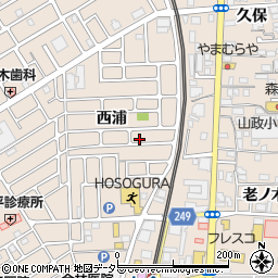 京都府宇治市小倉町西浦30-49周辺の地図