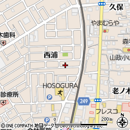 京都府宇治市小倉町西浦30-33周辺の地図
