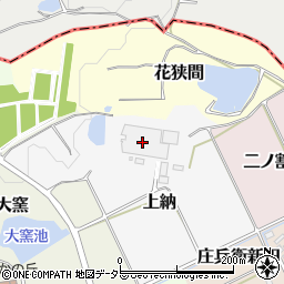 愛知県常滑市上納25周辺の地図