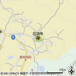 大阪府茨木市忍頂寺257周辺の地図