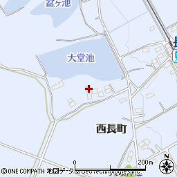 兵庫県加西市西長町501周辺の地図