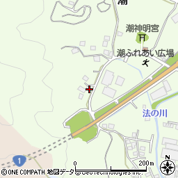 静岡県藤枝市潮219周辺の地図