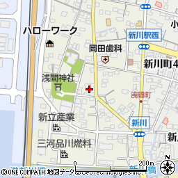 愛知県碧南市浅間町周辺の地図
