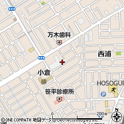 京都府宇治市小倉町西浦99-4周辺の地図