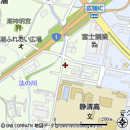 静岡県藤枝市潮53周辺の地図
