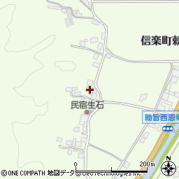 滋賀県甲賀市信楽町勅旨1548周辺の地図