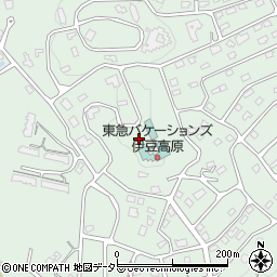 東急バケーションズ伊豆高原駐車場周辺の地図