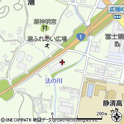 静岡県藤枝市潮329周辺の地図
