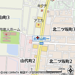 ニッカホーム中部株式会社　半田ショールーム周辺の地図