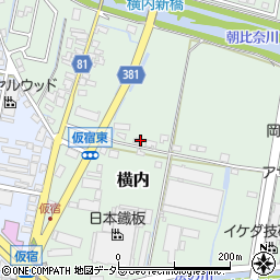 静岡県藤枝市横内565-3周辺の地図