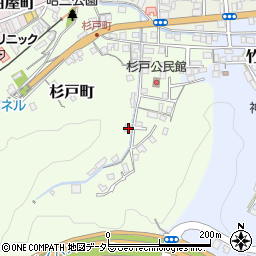 島根県浜田市杉戸町2642周辺の地図