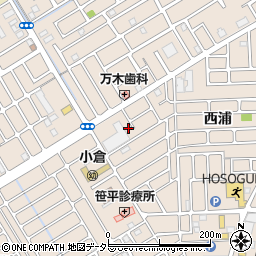 京都府宇治市小倉町西浦99-65周辺の地図