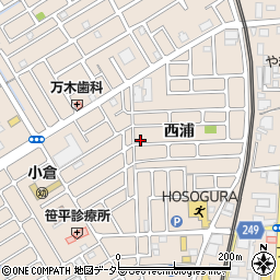 京都府宇治市小倉町西浦39-17周辺の地図