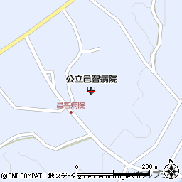 邑智郡公立病院組合公立邑智病院周辺の地図